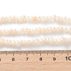 Natural Cultured Freshwater Pearl Beads Strands&nbsp;PEAR-I007-02K-01A