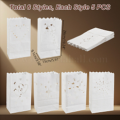 30Pcs 6 Styles Luminary Bags&nbsp;ABAG-GA0001-31