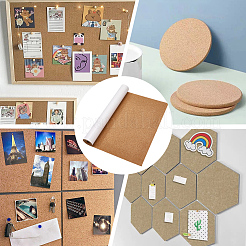 1 Roll Self-adhesive Cork Insulation Sheets&nbsp;AJEW-GF0012-21