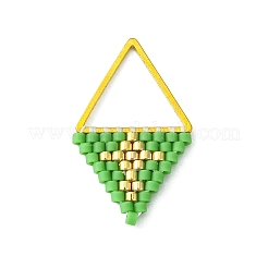 5Pcs 5 Color Handmade MIYUKI Japanese Seed Loom Pattern Seed Beads&nbsp;PALLOY-MZ00124