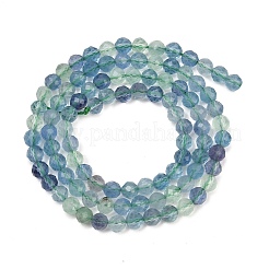 Natural Fluorite Beads Strands&nbsp;X-G-L662-A02-4mm