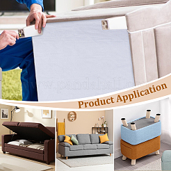 3 Yards Polyester Flame-retardant Brushed Fabric&nbsp;DIY-BC0013-84B
