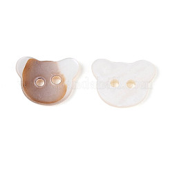 Freshwater Shell Buttons&nbsp;BUTT-T013-06