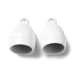 Spray Painted 201 Stainless Steel Cord Ends&nbsp;STAS-I672-11D-02
