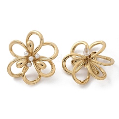 304 Stainless Steel Stud Earrings&nbsp;EJEW-Z084-05G-01