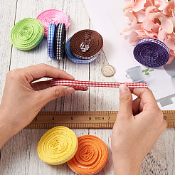 10Rolls 10 Colors Polyester Ribbon&nbsp;OCOR-TA0001-36A