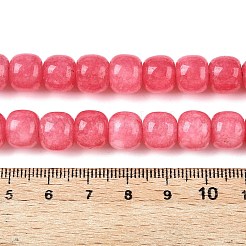 Dyed Natural White Jade Beads Strands&nbsp;G-T138-S16