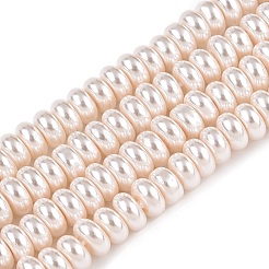 Transparent Spray Painted Glass Beads Strands&nbsp;X-GLAA-N001-33