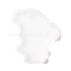 Christmas Theme DIY Santa Claus Pendant Silicone Statue Molds&nbsp;DIY-K054-12