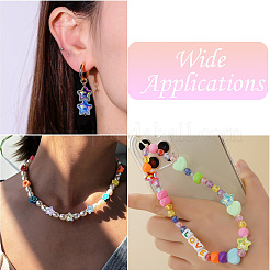UV Plating Transparent Acrylic Beads&nbsp;OACR-CJC0001-27