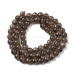 Natural Smoky Quartz Beads Strands&nbsp;G-B167-A09-6mm