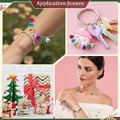 120Pcs Iron Round Bell Charms&nbsp;IFIN-ME0001-28