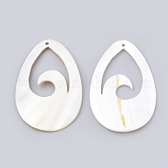 Freshwater Shell Big Pendants&nbsp;SHEL-T009-10