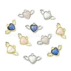 24Pcs 6 Colors Alloy Resin Pendants&nbsp;FIND-CJ0004-96
