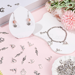 102Pcs Tibetan Style Alloy Pendants&nbsp;FIND-BM0001-12
