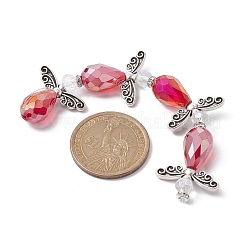 Angel Fairy Shape Electroplate Glass Beads Strands&nbsp;AJEW-JB01173-01