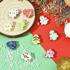 10Pcs 10 Colors Handmade Porcelain Beads&nbsp;PORC-YW0001-46