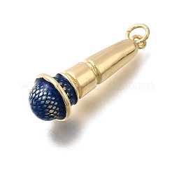 Brass Enamel Pendants&nbsp;X1-KK-Z125-14G-05
