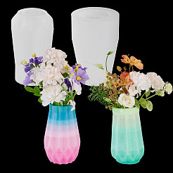 2Pcs 2 Styles DIY Food Grade Silicone Vase Molds&nbsp;SIMO-TA0001-12