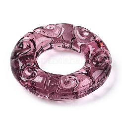 Handmade Lampwork Linking Rings&nbsp;LAMP-T021-12I