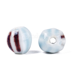 Vintage Porcelain Corrugated Beads&nbsp;PORC-N013-11J