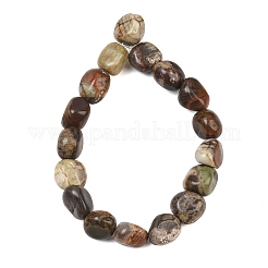 Natural Flower Agate Beads Strands&nbsp;GG-CBA787B-A34