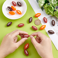 18Pcs 3 Colors Food Grade Eco-Friendly Silicone Focal Beads&nbsp;SIL-DC0001-08