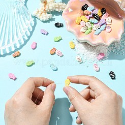 45Pcs 9 Colors Baking Paint Alloy Beads&nbsp;FIND-CJ0003-26