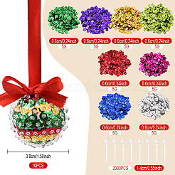 2000Pcs Plastic Tiny Ball Stud Earrings&nbsp;EJEW-YW0001-16