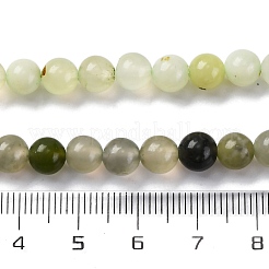 Natural New Jade Beads Strands&nbsp;X-G-F591-16-6MM