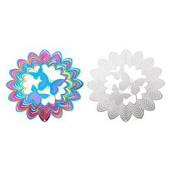 2Pcs 2 Colors 201 Stainless Steel Connector Charms/Links&nbsp;STAS-TA0005-69