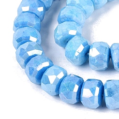 Anti-Tarnish Electroplate Glass Beads Strands&nbsp;GLAA-T025-10mm-11U