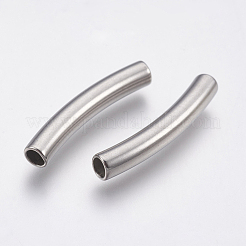 Tarnish Resistant 304 Stainless Steel Tube Beads&nbsp;STAS-P196-21