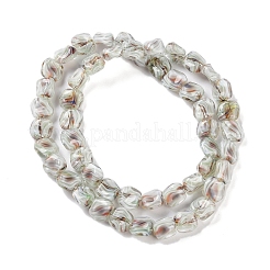 Handmade Milleflori Glass Beads Strands&nbsp;X-LAMP-M018-01A-03
