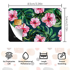 Plastic Waterproof Card Stickers&nbsp;STIC-WH0032-004