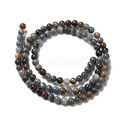 Natural Dumortierite Quartz Beads Strands&nbsp;G-H298-A06-01
