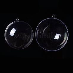 Openable Transparent Plastic Pendants&nbsp;LS-CON-K007-06B
