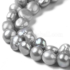 Natural Cultured Freshwater Pearl Beads Strands&nbsp;PEAR-E017-32