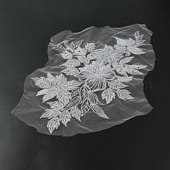 Computerized Embroidery Polyester Sew On Patches&nbsp;SENE-WH0003-40