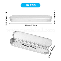 Tinplate Box&nbsp;CON-WH0078-16