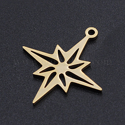 201 Stainless Steel Laser Cut Pendants&nbsp;STAS-S105-T898-2