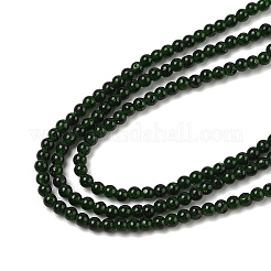 Synthetic Green Goldstone Beads Strands&nbsp;G-RM250104-D2