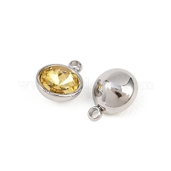 Glass Charms&nbsp;STAS-P437-15B-P