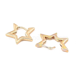 Brass Hoop Earrings&nbsp;EJEW-I289-09KCG