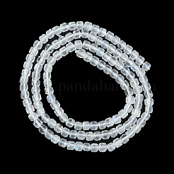 Natural Rainbow Moonstone Beads Strands&nbsp;G-F748-Z01-01