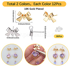 24Pcs 2 Colors&nbsp;KK-SC0006-21