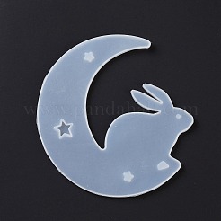 DIY Animal on the Crescent Moon Big Pendant Silicone Molds&nbsp;DIY-F125-06
