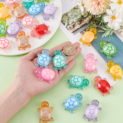 40Pcs Luminous Plastic Tortoise Display Decorations&nbsp;DJEW-HY0001-04
