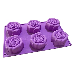 DIY Food Grade Silicone Rose Molds&nbsp;PW-WG46412-01