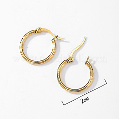 304 Sainless Steel Hoop Earrings for Women&nbsp;AL6869
